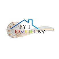 Ручка дверная Помпея Z1313E32 (Арни) (PC/White)