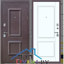 M51 с фрезеровкой Букле опал - ФЛ-30 Velluto Bianco AG 700