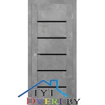 ST8 ДО черный лак Бетон светлый